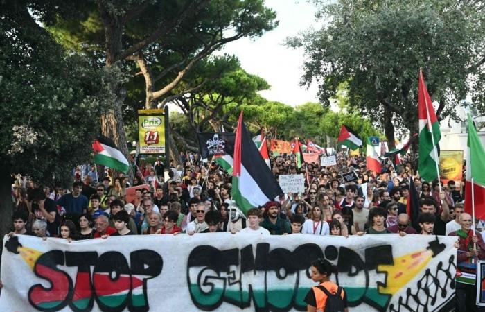 ‘You are all an audience to genocide’: Gaza protesters confront Venice Film Festival glamour