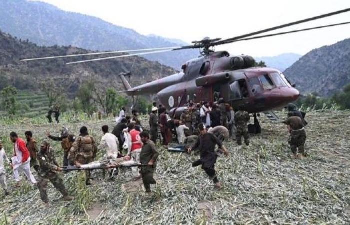 Aerial search for survivors after Afghan quake kills 800 people