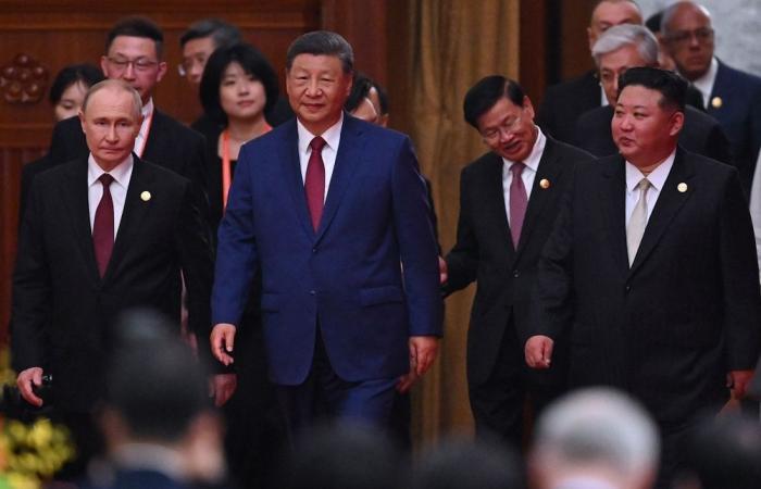 Xi flanked by Putin, Kim Jong Un at Beijing military parade in show of power against West