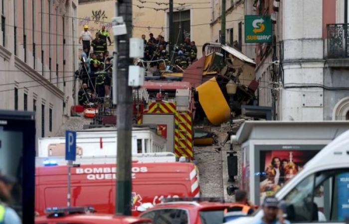 Historic Lisbon train derails in deadly crash at tourist hotspot
