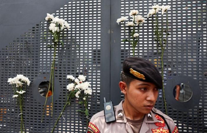 Poetry, books and protest: Indonesians hold picnic demo outside parliament on national holiday