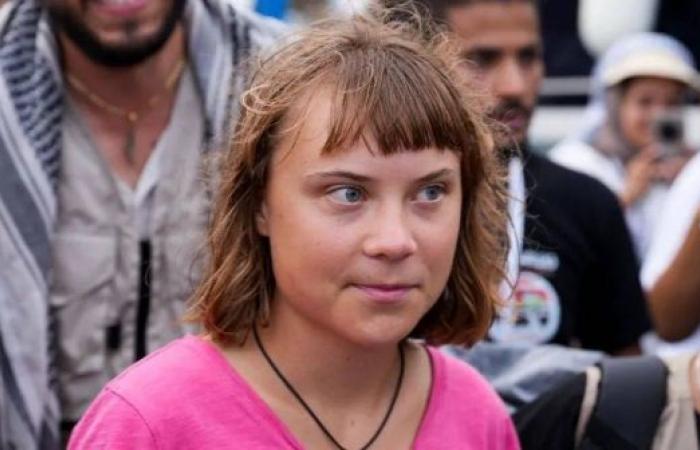 Greta Thunberg's Gaza flotilla arrives in Tunisia