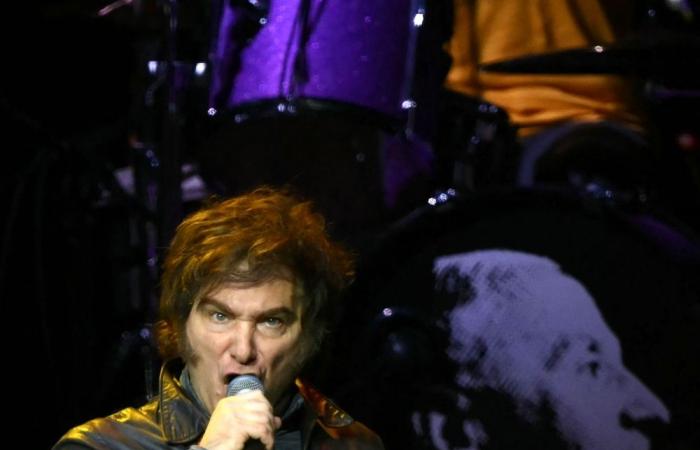 Argentina’s Milei plays rock star to revive his sagging fortunes
