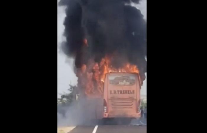 Bus fire leaves at least 20 people dead in west India