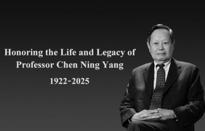 Chen Ning Yang, pioneer of particle physics and Nobel laureate, dies in Beijing at 103