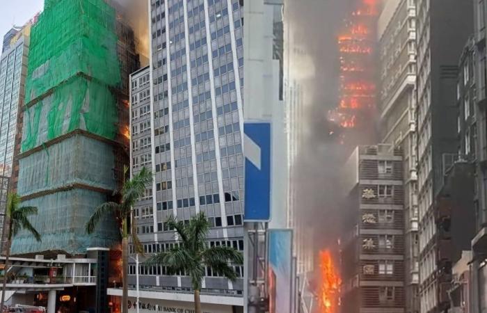 Two remain in critical condition after three-alarm fire at Hong Kong’s Chinachem Tower sends four to hospital (VIDEO)