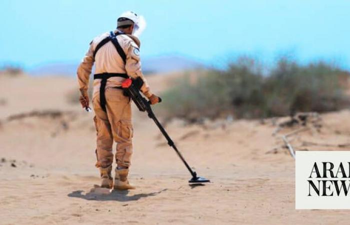 Saudi project clears 1,191 explosive devices in Yemen