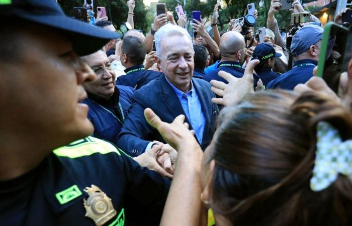 Colombian court overturns witness tampering conviction of ex-president Uribe