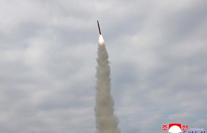 North Korea fires cruise missiles ahead of Trump’s visit to Seoul