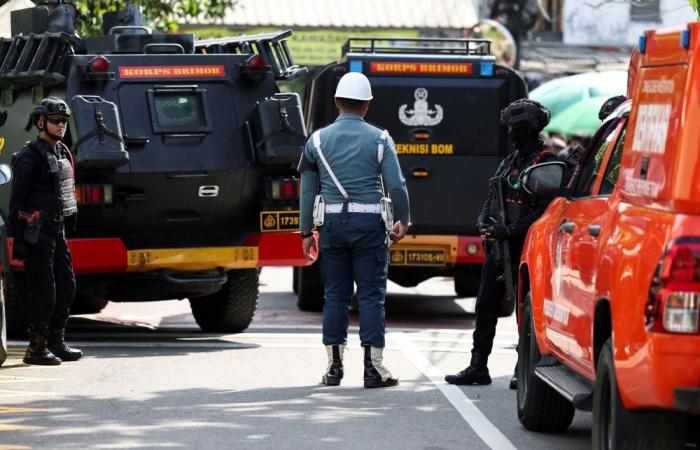 Blast rocks Jakarta school mosque during Friday prayers, over 50 with injuries, including burns