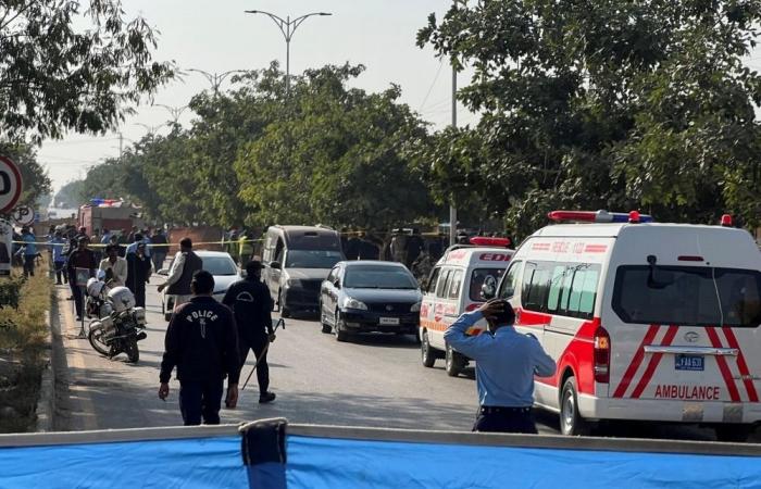 ‘Massive blast’: Suicide bomber kills 12, wounds 27 outside Islamabad court