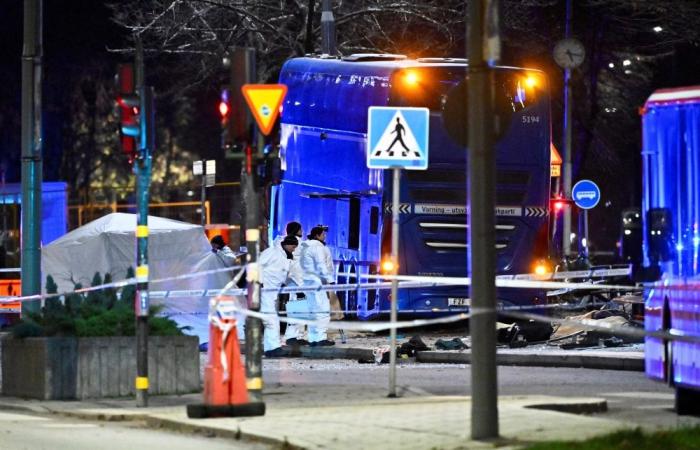 Bus crashes into Stockholm stop, multiple dead and injured, driver arrested