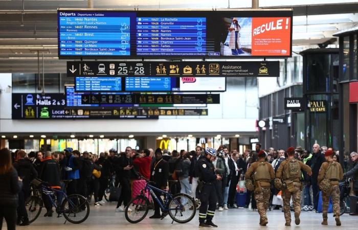 Paris police shoot knife‑wielding man at Montparnasse station, passer‑by hit by gunfire