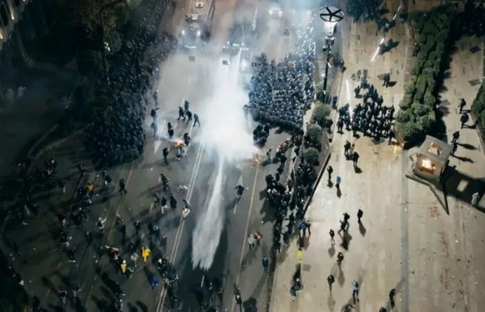 WW1 toxic compound sprayed on Georgian protesters, evidence suggests