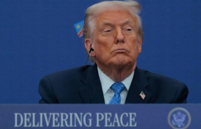 Trump slaps his name on US peace institute as he touts global peacemaker role
