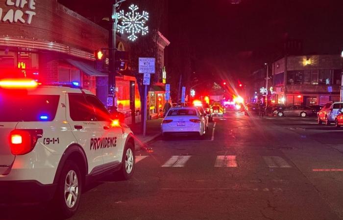 Brown University campus on lockdown after gunman kills two and critically injures eight