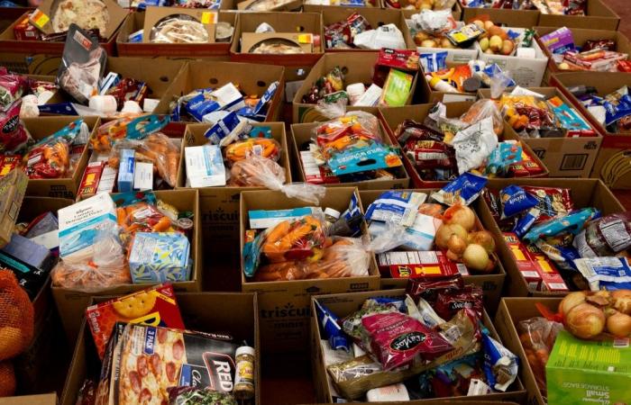 Long lines at the food pantry: Inflation tests Trump’s base in Michigan as Senate race looms