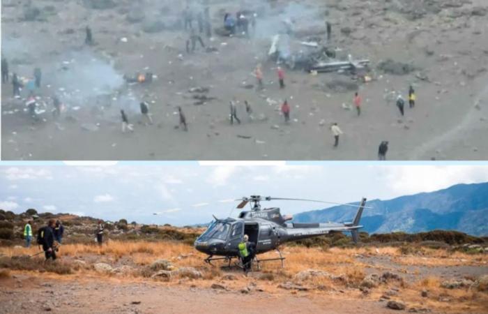 Tragedy on Tanzania’s Mount Kilimanjaro: Five killed in rescue helicopter crash