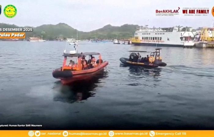 Indonesian rescuers recover body of Spanish girl after Komodo boat accident, three more still missing