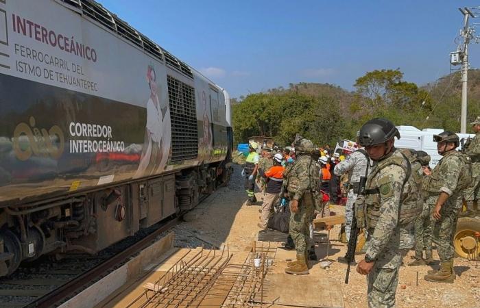 Train derailment in southern Mexico kills at least 13, authorities say