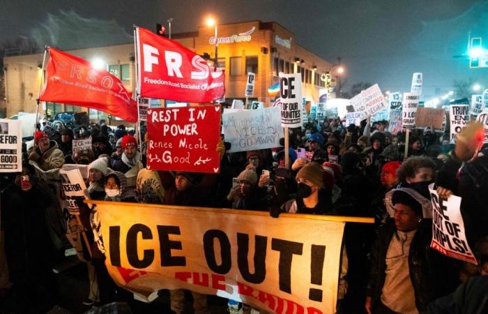 ‘It’s scary, you don’t want to get shot’: Residents fear protesting under Trump after Minneapolis killing