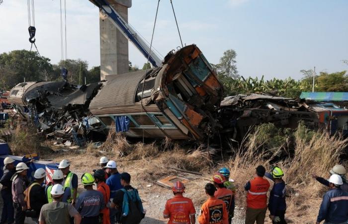 Second crane collapse in Thailand kills two near Bangkok, a day after 32 die in train disaster