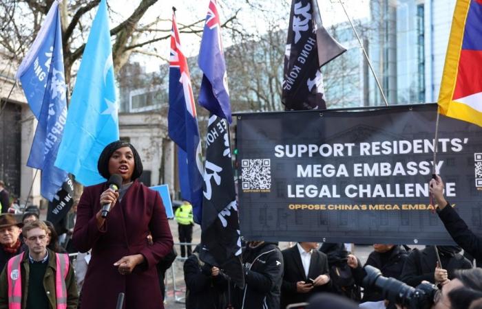 Spy fears and secret rooms: London protesters warn Beijing’s mega embassy could be an espionage hub