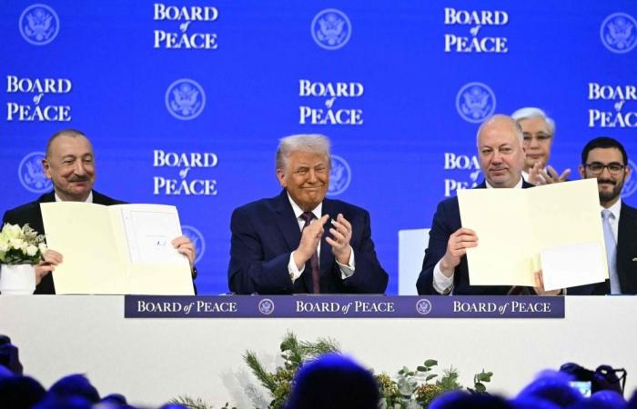 Trump launches ‘Board of Peace’ at Davos, sparks doubts with $1b invite to Putin