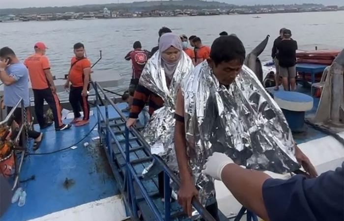 Rescue efforts under way after Philippine ferry sinks, leaving 18 dead