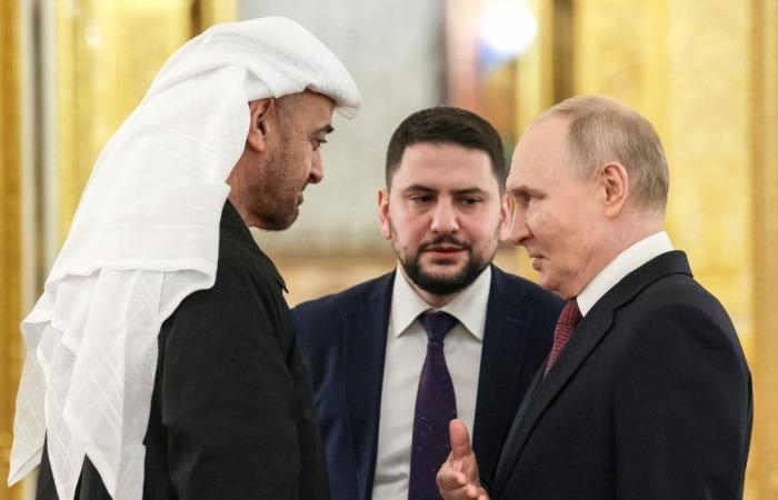 Putin meets UAE leader ahead of fresh Ukraine war talks in Abu Dhabi