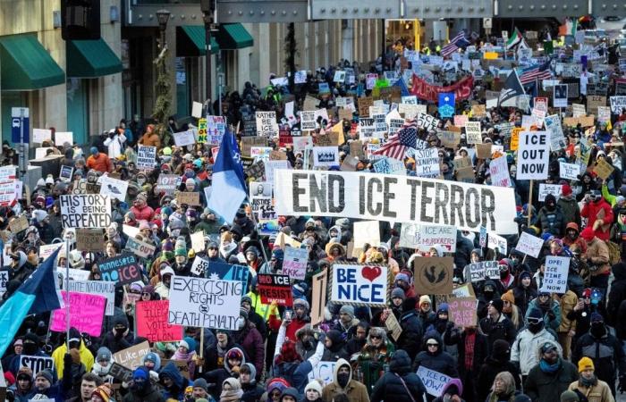 ‘Standing up for freedom’: Minneapolis hails peaceful ICE protests despite anger over immigration raids