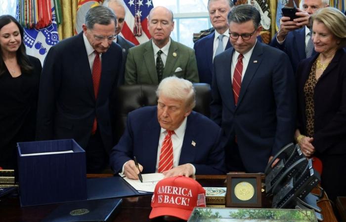 Trump signs spending Bill that ends four-day US government shutdown