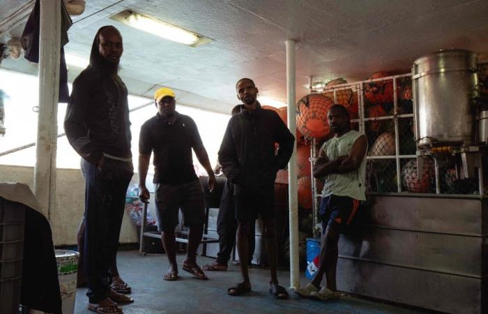 ‘How can we just be abandoned?’: Indonesian fishers stuck on boat in Africa as shipowner flees with passports, wages unpaid