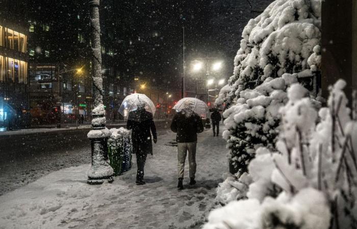 Massive snowstorm slams US northeast as New York shuts roads and schools