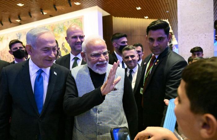 Modi backs Israel ‘firmly’ as he seeks to deepen trade and defence ties, drawing criticism at home