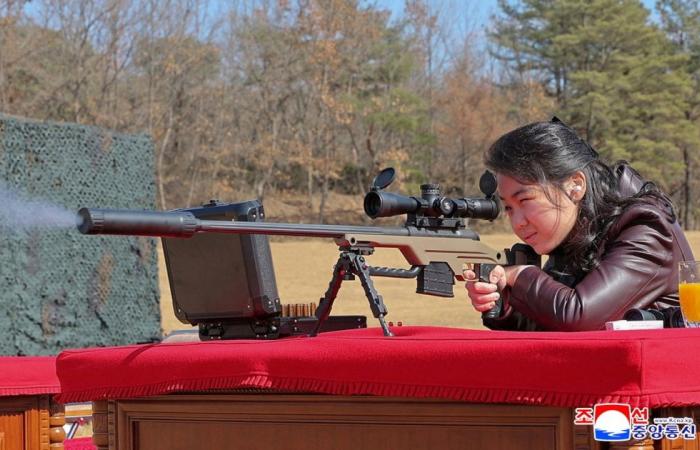 North Korea releases rare photo of Kim’s daughter firing rifle, fuelling succession speculation