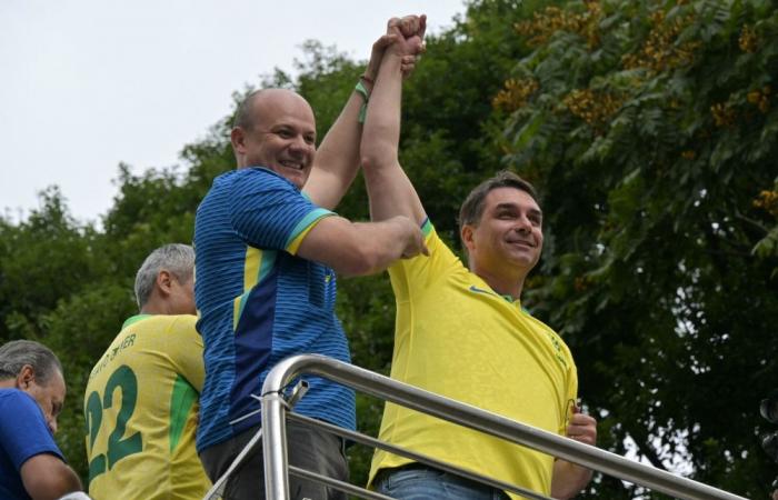 Bolsonaro’s son emerges as right’s new face ahead of 2026 race as thousands protest Brazil govt