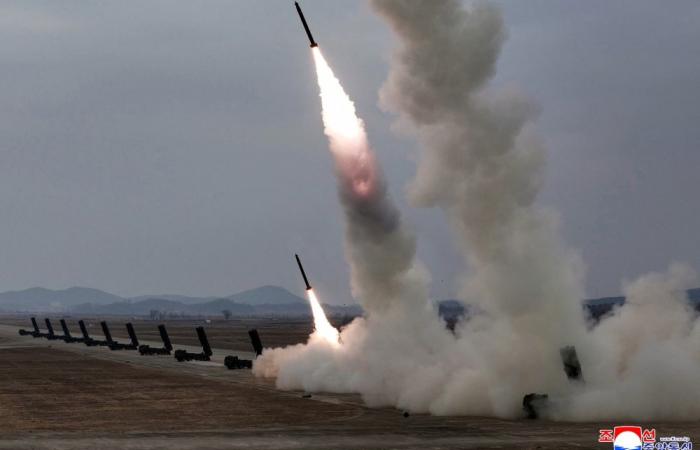 North Korea tests 600mm nuclear‑capable launchers, Kim says strike range meant to unsettle enemies