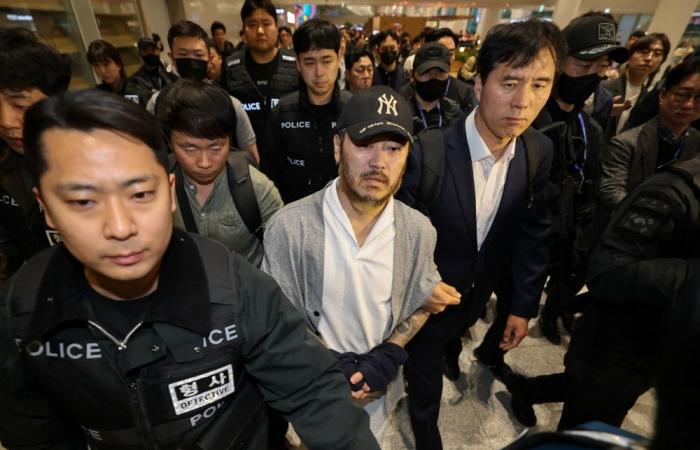 Alleged kingpin Park Wang-yeol — who inspired ‘Roundup 2’ and ‘Casino’ villains — hauled back to South Korea
