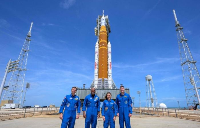 Nasa begins countdown for first crewed Moon mission in over 50 years