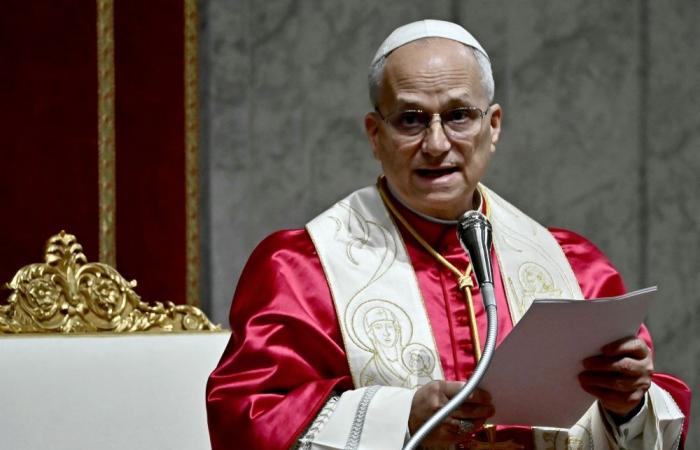 In fiery vigil speech, Pope Leo declares ‘Enough of war!’