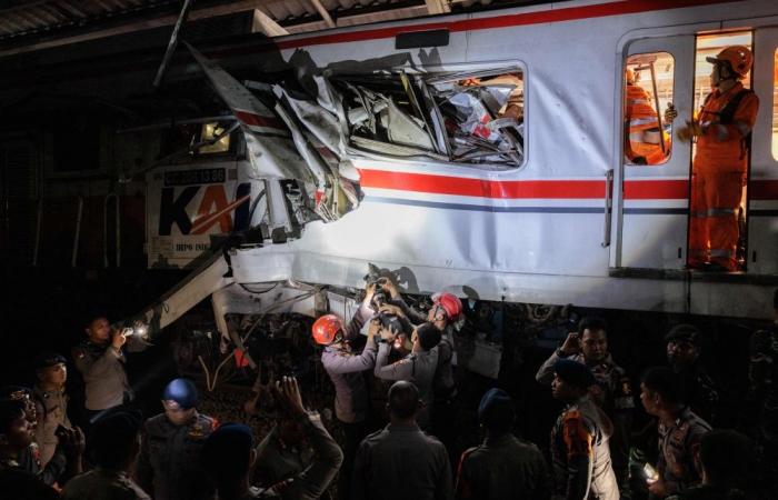 Seven dead, at least 81 injured as trains collide outside Jakarta