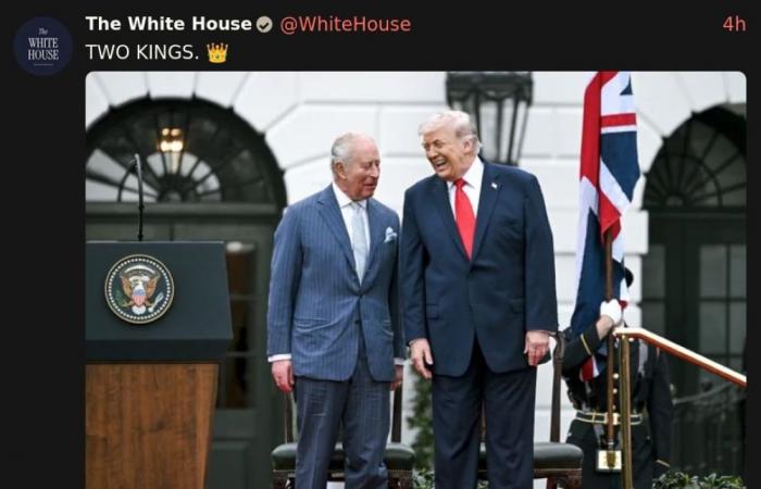 White House hails ‘Two Kings’ as Trump hosts UK’s Charles III