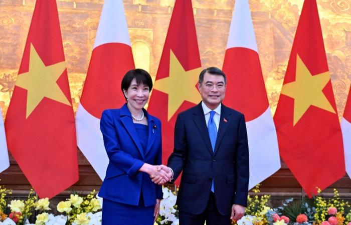 Takaichi visits Hanoi for talks with Vietnamese leaders amid Japan’s concerns over investment slump