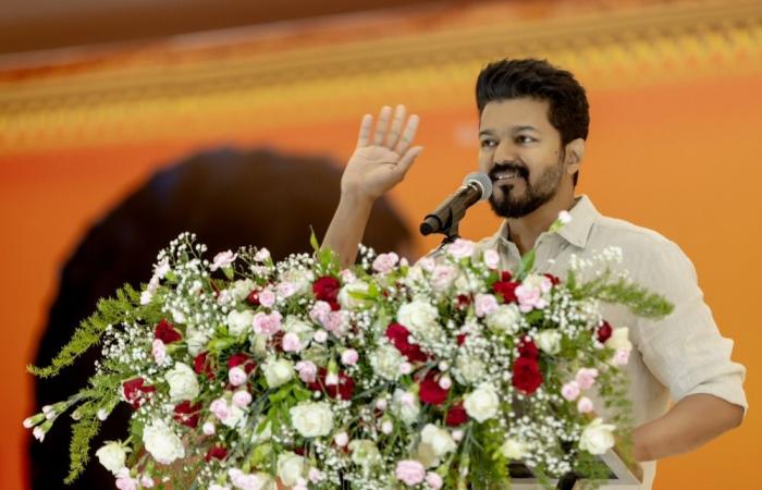 Actor Vijay sworn in as Tamil Nadu’s chief minister, first film star to rule the state in a decade