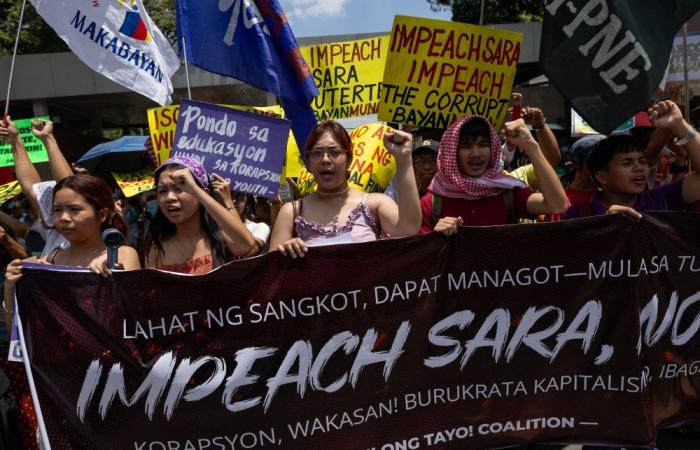 Philippine lawmakers impeach Sara Duterte, putting 2028 presidential bid at risk