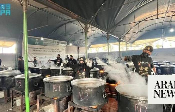 Saudi Arabia provides 24,000 meals for Palestinians