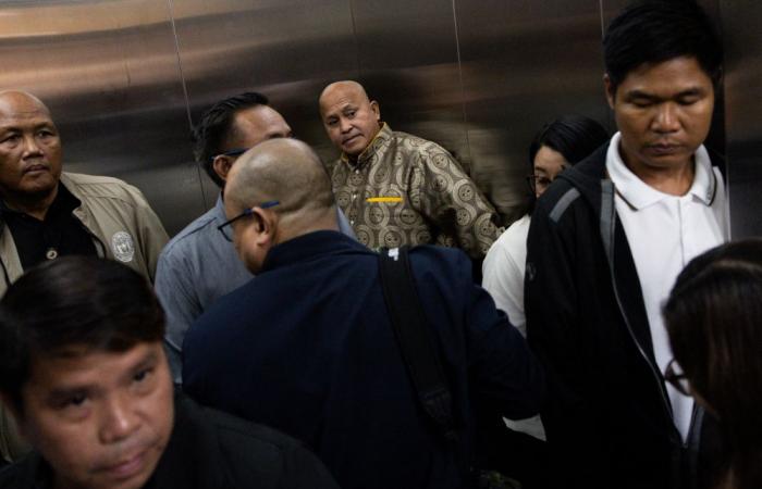 Chaos erupts, gunshots heard at Philippine Senate, as senator resists ICC arrest