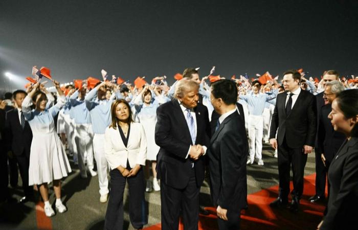 Trump seeks ‘big hug’ from Xi as US-China tensions shadow Beijing summit