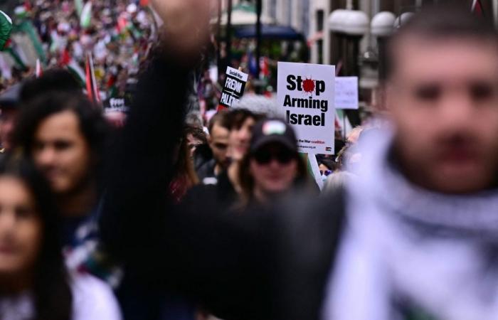 ‘Make England Great Again’: Tommy Robinson rally draws tens of thousands amid rival London protests